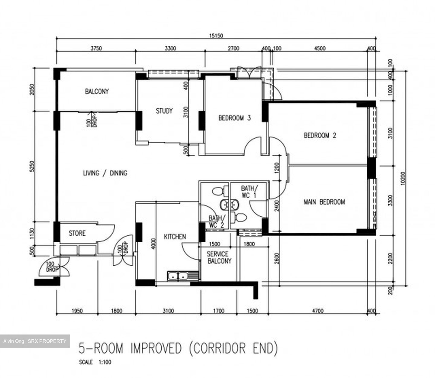 Blk 354 Woodlands Avenue 1 (Woodlands), HDB 5 Rooms #593610601